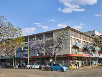 Robert Mugabe Way Block  with Retail Shops