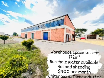 Chitungwiza Tilcor Industry for rent